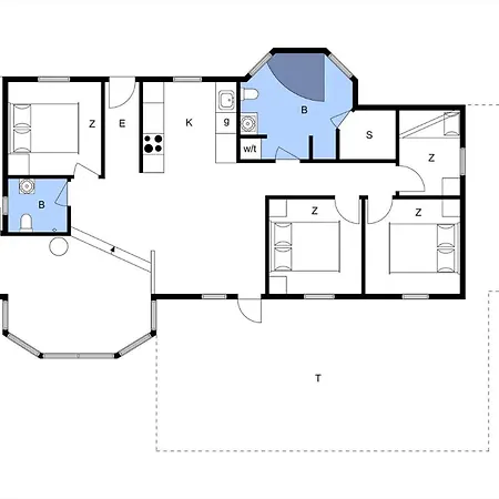 Ferienhaus Ln1951 - Klitrenden 1
